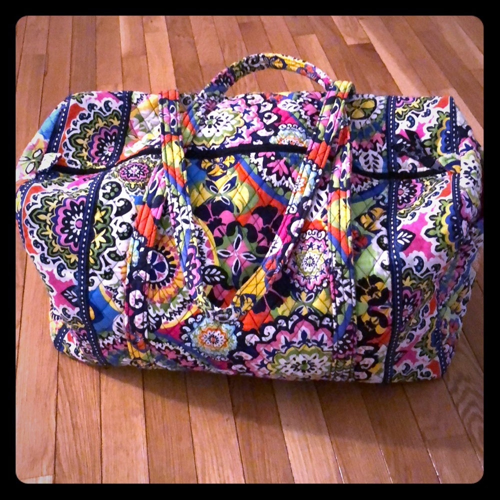 Vera Bradley Large Duffel Bag Rio Pattern
